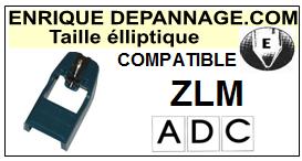 ADC<br> ZLM Pointe (stylus) Diamant Elliptique <br><small>se 2015-06</small>