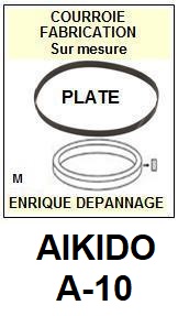 AIKIDO-A10 A-10-COURROIES-COMPATIBLES