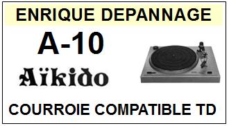 AIKIDO-A10 A-10-COURROIES-COMPATIBLES