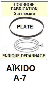 AIKIDO-A7 A-7-COURROIES-COMPATIBLES