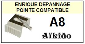 AIKIDO  A8    Pointe de lecture compatible Diamant sphrique