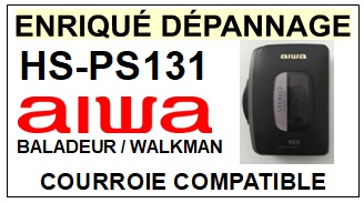 AIWA-HSPS131 HS-PS131-COURROIES-ET-KITS-COURROIES-COMPATIBLES