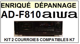 AIWA-ADF810 AD-F810-COURROIES-ET-KITS-COURROIES-COMPATIBLES