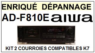 AIWA-ADF810E AD-F810E-COURROIES-COMPATIBLES