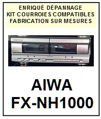 AIWA-FXNH1000 FX-NH1000-COURROIES-ET-KITS-COURROIES-COMPATIBLES