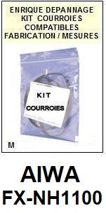 AIWA-FXNH1100 FX-NH1100-COURROIES-ET-KITS-COURROIES-COMPATIBLES