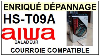 AIWA-HST09A HS-T09A-COURROIES-ET-KITS-COURROIES-COMPATIBLES