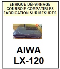 AIWA-LX120 LX-120 (COURROIE COMPTEUR)-COURROIES-ET-KITS-COURROIES-COMPATIBLES