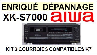 AIWA-XKS7000 XK-S7000-COURROIES-ET-KITS-COURROIES-COMPATIBLES