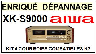 AIWA-XKS9000 XK-S9000-COURROIES-ET-KITS-COURROIES-COMPATIBLES