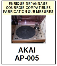 AKAI-AP005 AP-005-COURROIES-ET-KITS-COURROIES-COMPATIBLES