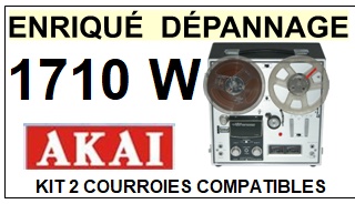 AKAI-1710W-COURROIES-COMPATIBLES