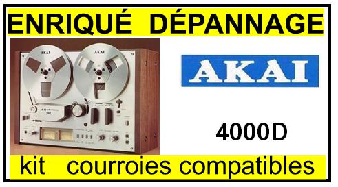 AKAI-4000D-COURROIES-ET-KITS-COURROIES-COMPATIBLES