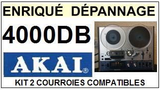 AKAI-4000DB-COURROIES-COMPATIBLES