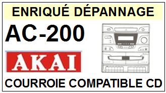 AKAI-AC-200-COURROIES-COMPATIBLES