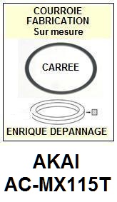 AKAI-ACMX115T AC-MX115T-COURROIES-ET-KITS-COURROIES-COMPATIBLES