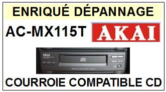 AKAI-ACMX115T AC-MX115T-COURROIES-ET-KITS-COURROIES-COMPATIBLES