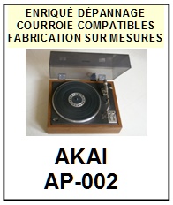 AKAI-AP002 AP-002-COURROIES-ET-KITS-COURROIES-COMPATIBLES