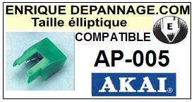 AKAI-AP005 AP-005-POINTES-DE-LECTURE-DIAMANTS-SAPHIRS-COMPATIBLES