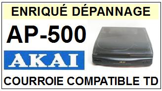 AKAI-AP500 AP-500-COURROIES-ET-KITS-COURROIES-COMPATIBLES