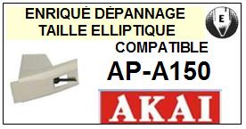 AKAI Platine  APA150  AP-A150  Pointe de lecture compatible diamant elliptique