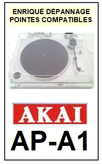 AKAI-APA1 AP-A1-POINTES-DE-LECTURE-DIAMANTS-SAPHIRS-COMPATIBLES