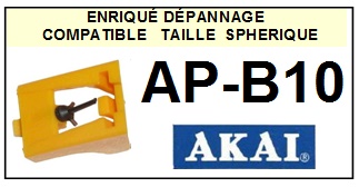 AKAI-APB10  AP-B10-POINTES-DE-LECTURE-DIAMANTS-SAPHIRS-COMPATIBLES