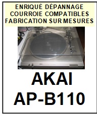 AKAI-APB110 AP-B110-COURROIES-COMPATIBLES