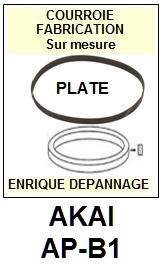 AKAI-APB1 AP-B1-COURROIES-COMPATIBLES