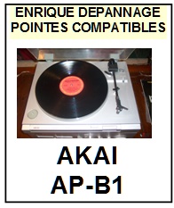 AKAI-APB1  AP-B1-POINTES-DE-LECTURE-DIAMANTS-SAPHIRS-COMPATIBLES