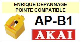 AKAI-APB1  AP-B1-POINTES-DE-LECTURE-DIAMANTS-SAPHIRS-COMPATIBLES