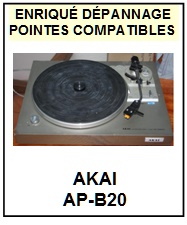 AKAI-APB20 AP-B20-POINTES-DE-LECTURE-DIAMANTS-SAPHIRS-COMPATIBLES