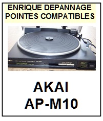 AKAI-APM10  AP-M10-POINTES-DE-LECTURE-DIAMANTS-SAPHIRS-COMPATIBLES