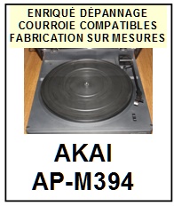 AKAI-APM394 AP-M394-COURROIES-COMPATIBLES