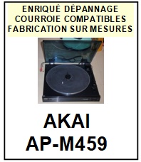 AKAI-APM459 AP-M459-COURROIES-COMPATIBLES