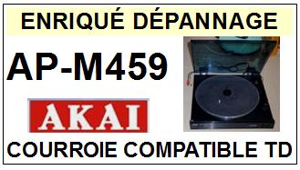 AKAI-APM459 AP-M459-COURROIES-COMPATIBLES
