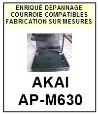 AKAI-APM630 AP-M630-COURROIES-COMPATIBLES