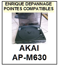 AKAI-APM630 AP-M630-POINTES-DE-LECTURE-DIAMANTS-SAPHIRS-COMPATIBLES