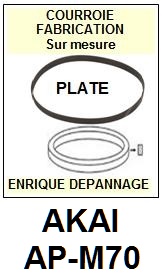 AKAI-APM70 AP-M70-COURROIES-ET-KITS-COURROIES-COMPATIBLES