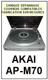 AKAI-APM70 AP-M70-COURROIES-COMPATIBLES