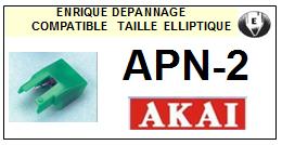 AKAI-APN2-POINTES-DE-LECTURE-DIAMANTS-SAPHIRS-COMPATIBLES