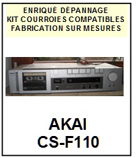 AKAI-CSF110 CS-F110-COURROIES-COMPATIBLES