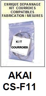 AKAI-CSF11 CS-F11-COURROIES-COMPATIBLES