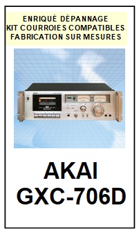 AKAI-GXC706D GXC-706D-COURROIES-ET-KITS-COURROIES-COMPATIBLES