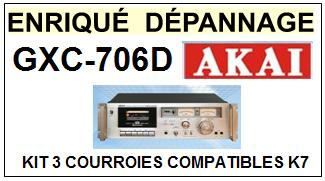 AKAI-GXC706D GXC-706D-COURROIES-ET-KITS-COURROIES-COMPATIBLES