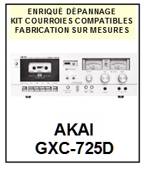 AKAI-GXC725D GXC-725D-COURROIES-COMPATIBLES