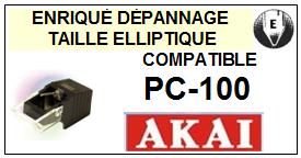 AKAI-PC100-POINTES-DE-LECTURE-DIAMANTS-SAPHIRS-COMPATIBLES