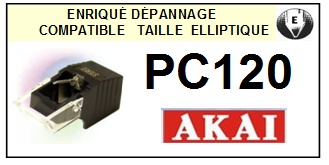 AKAI PC120  <br>Pointe Diamant <b>Elliptique</b> (stylus)<small> 2016-04</small>