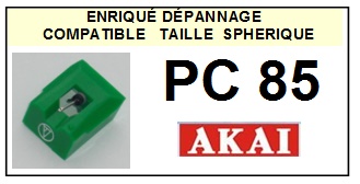 AKAI PC85 <br>Pointe Diamant sphrique (stylus)<small> 2016-01</small>