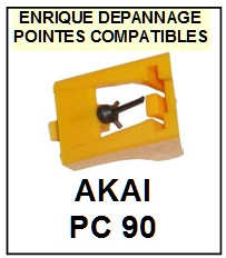 AKAI-PC90 PC-90-POINTES-DE-LECTURE-DIAMANTS-SAPHIRS-COMPATIBLES